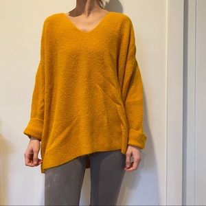 Oversized Vneck Sweater